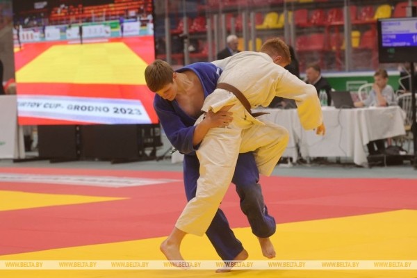 Международный турнир по дзюдо "Кубок Юртова" собрал в Гродно около 200 спортсменов