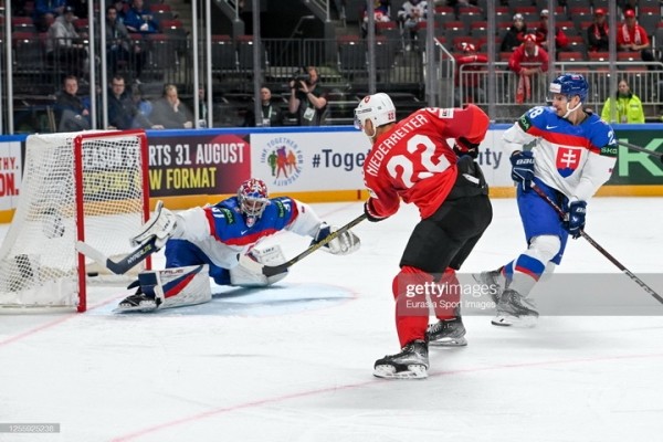 Хоккей.  ЧМ-2023. Сборная Словакии уступила команде Швейцарии, не сумев вытеснить из зоны плей-офф латвийцев
 