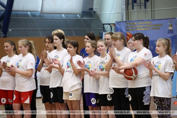 ФОТОФАКТ: Конкурс баскетбольного мастерства "Шаг в будущее" в Минске
