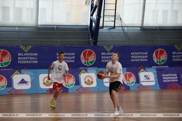 ФОТОФАКТ: Конкурс баскетбольного мастерства "Шаг в будущее" в Минске