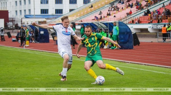 ФОТОФАКТ: "Неман" одержал победу над футболистами "Динамо Брест" со счетом 1–3