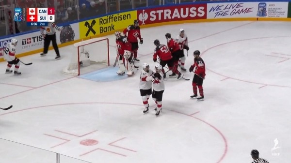 Хоккей. ЧМ-2023. Сборная Швейцарии переиграла команду Канады, добыв пятую победу в пяти матчах
Хоккей. ЧМ-2023. Сборная Швейцарии переиграла команду Канады, добыв пятую победу в пяти матчах