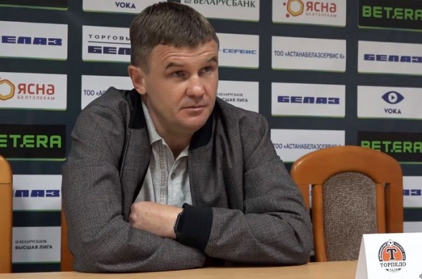 Футбол.  Дмитрий Молош об игре с "Неманом": результат закономерен. Не создала ни одна команда достаточно голевых моментов
 