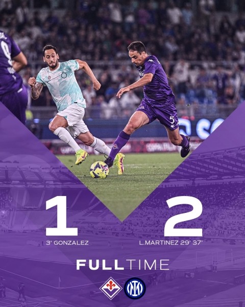 Футбол. "Интер", одолев "Фиорентину", выиграл Кубок Италии
Футбол. "Интер", одолев "Фиорентину", выиграл Кубок Италии