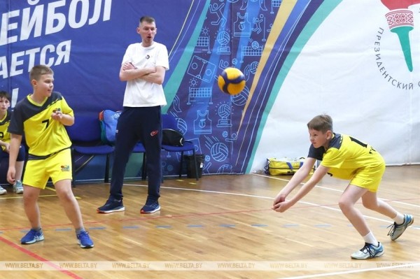 Финал соревнований "Мяч над сеткой" проходит в Минске Финал соревнований "Мяч над сеткой" проходит в Минске