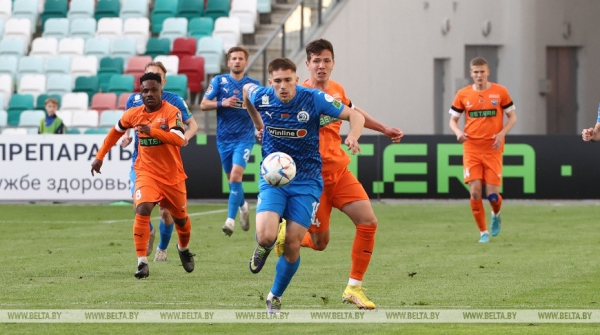Минское "Динамо" одержало третью победу подряд в чемпионате Беларуси