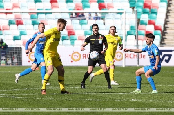 Минское "Динамо" переиграло "Шахтер" в чемпионате Беларуси