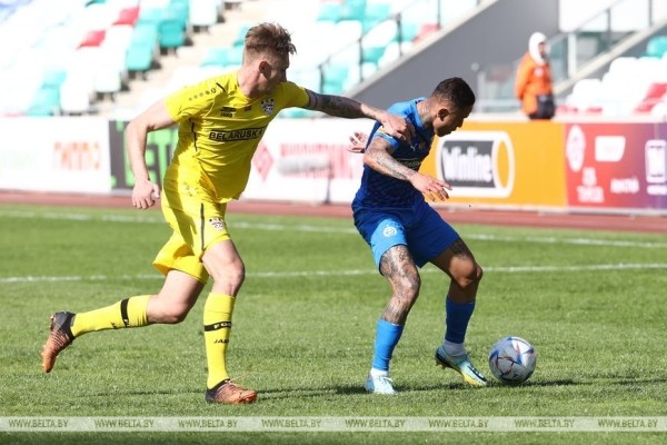 Минское "Динамо" переиграло "Шахтер" в чемпионате Беларуси