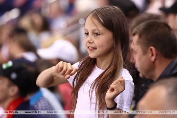 Команда "Беларусь 21" победила молодежную сборную страны на хоккейном Кубке Будущего