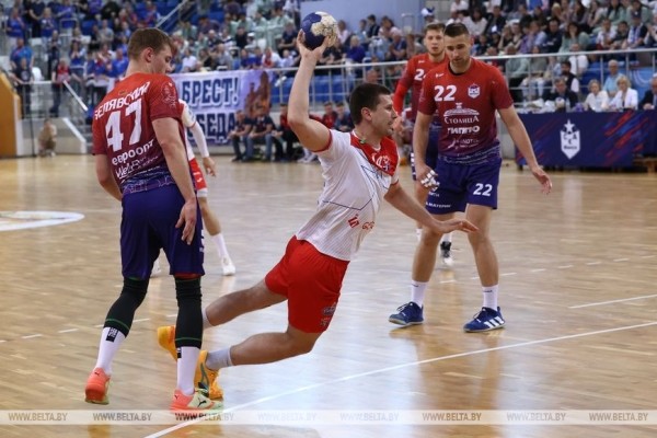 "Мешков Брест" в 15-й раз стал чемпионом Беларуси по гандболу "Мешков Брест" в 15-й раз стал чемпионом Беларуси по гандболу