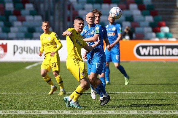 Минское "Динамо" переиграло "Шахтер" в чемпионате Беларуси
