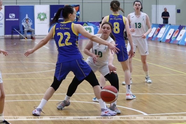 ФОТОФАКТ: ГрГУ и БГУФК встретились в финале Республиканской студенческой баскетбольной лиги