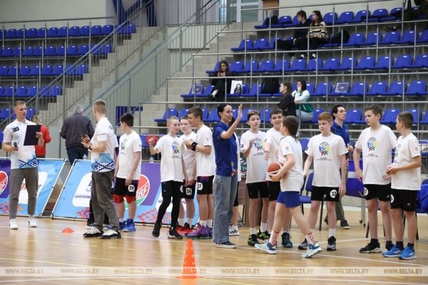 ФОТОФАКТ: Конкурс баскетбольного мастерства "Шаг в будущее" в Минске