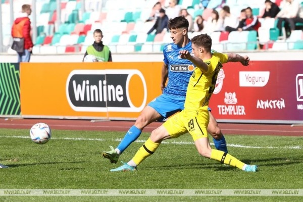 Минское "Динамо" переиграло "Шахтер" в чемпионате Беларуси