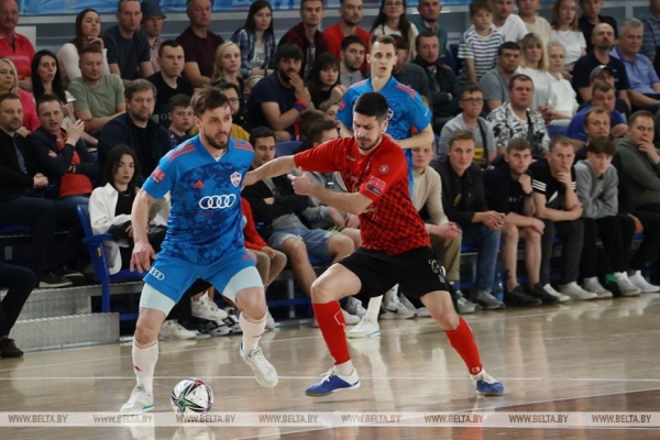 Спортсмены "Минска" сравняли счет в полуфинальной серии чемпионата Беларуси по мини-футболу