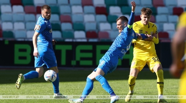 Минское "Динамо" переиграло "Шахтер" в чемпионате Беларуси