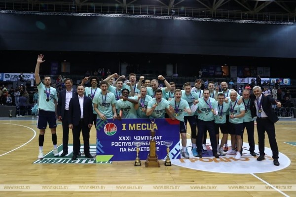 Баскетболисты "МИНСКА" в 15-й раз стали чемпионами Беларуси