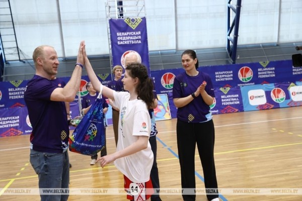 ФОТОФАКТ: Конкурс баскетбольного мастерства "Шаг в будущее" в Минске
