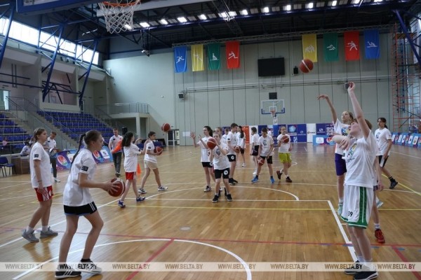 ФОТОФАКТ: Конкурс баскетбольного мастерства "Шаг в будущее" в Минске