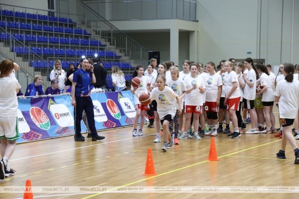 ФОТОФАКТ: Конкурс баскетбольного мастерства "Шаг в будущее" в Минске