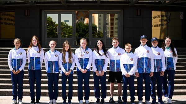 Белорусская делегация отправилась на форум юных олимпийцев в Москву