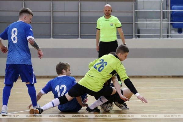 ФОТОФАКТ: Кубок Беларуси среди юношеских команд по мини-футболу Столица-Юни Минск и БНТУ-Динамо-Юни Минск