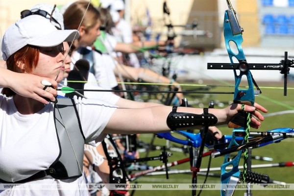 "Стать победителями мечтают все". Тестовые испытания лучников к II Играм стран СНГ начались в Могилеве