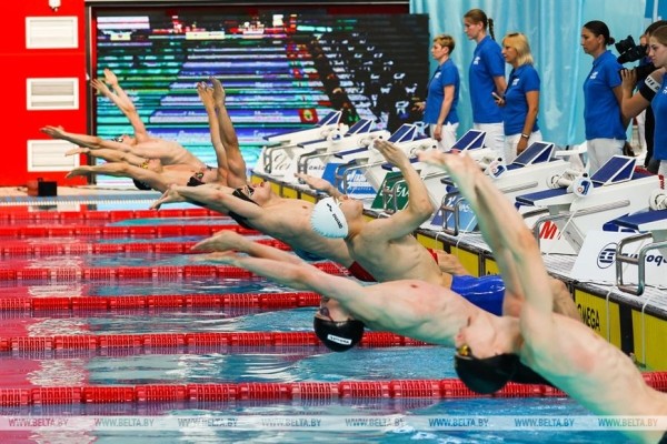 ФОТОФАКТ: Более 300 пловцов из Беларуси и России соревнуются в Бресте ФОТОФАКТ: Более 300 пловцов из Беларуси и России соревнуются в Бресте