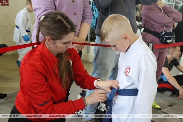Турнир для детей и подростков, но все по-взрослому: Могилев принимает тестовые состязания по карате
