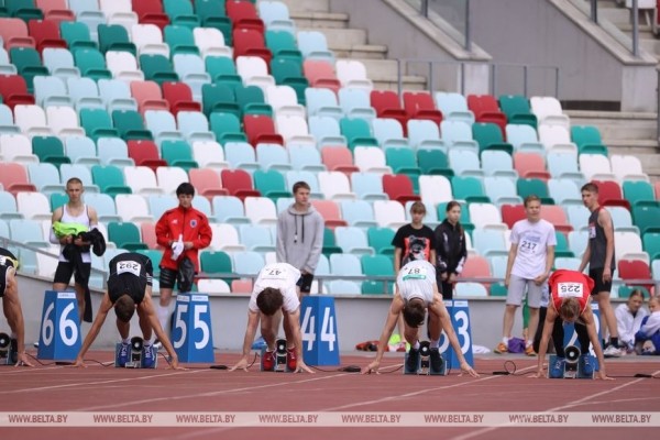 ФОТОФАКТ: Церемония открытия тестовых соревнований по легкой атлетике к II Играм стран СНГ