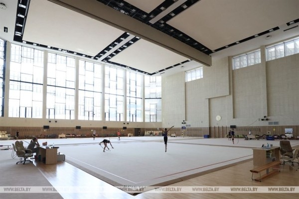 "Здесь сбываются мечты". Дворец художественной гимнастики в ожидании II Игр стран СНГ "Здесь сбываются мечты". Дворец художественной гимнастики в ожидании II Игр стран СНГ