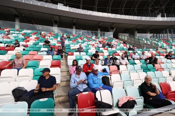 ФОТОФАКТ: Церемония открытия тестовых соревнований по легкой атлетике к II Играм стран СНГ