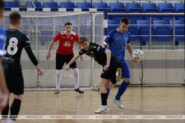 ФОТОФАКТ: Кубок Беларуси среди юношеских команд по мини-футболу Столица-Юни Минск и БНТУ-Динамо-Юни Минск