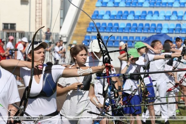 "Стать победителями мечтают все". Тестовые испытания лучников к II Играм стран СНГ начались в Могилеве