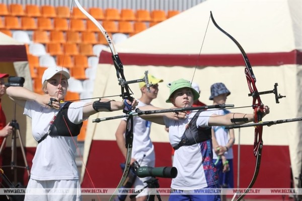 "Стать победителями мечтают все". Тестовые испытания лучников к II Играм стран СНГ начались в Могилеве