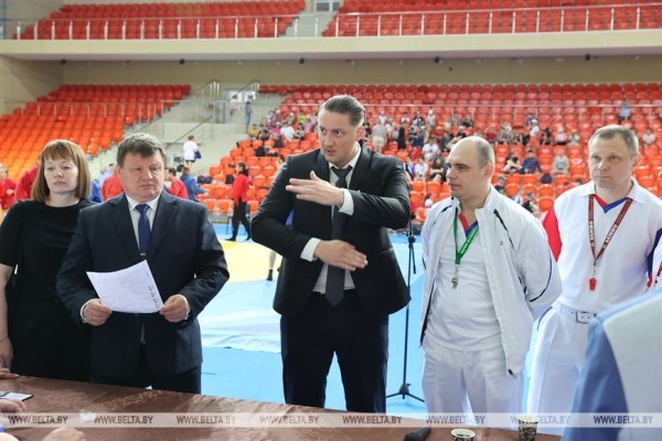В Жлобине стартовал Кубок Беларуси по самбо, который покажет готовность к II Играм стран СНГ