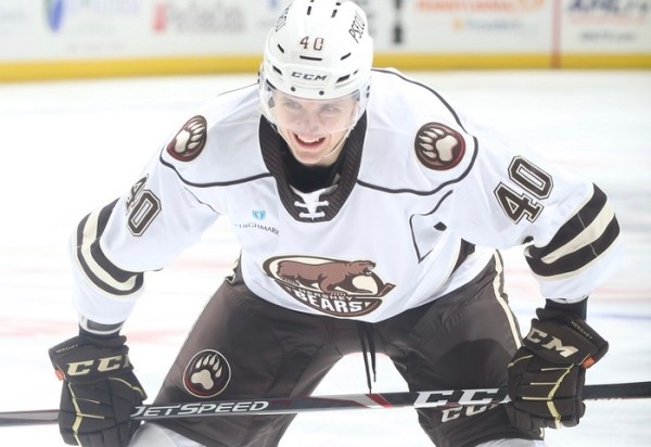 Хоккей. АХЛ. "Херши" Алексея Протаса уступил "Коачелле" в первом матче финальной серии
Хоккей. АХЛ. "Херши" Алексея Протаса уступил "Коачелле" в первом матче финальной серии