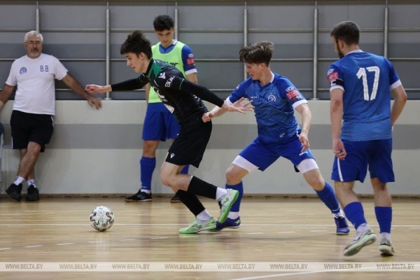 ФОТОФАКТ: Кубок Беларуси среди юношеских команд по мини-футболу Столица-Юни Минск и БНТУ-Динамо-Юни Минск