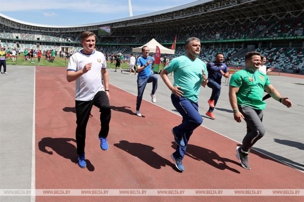 БРСМ дал старт патриотическому марафону “Насустрач II Гульням СНД!” БРСМ дал старт патриотическому марафону “Насустрач II Гульням СНД!”