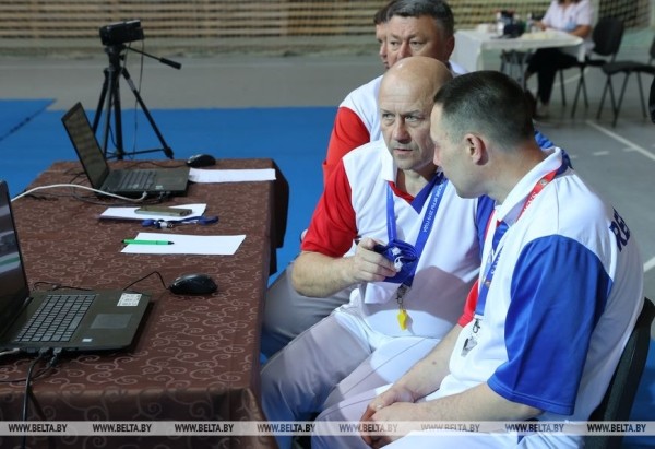 "Все хорошо, но сделаем еще лучше". Как в Жлобине тестируют площадку для II Игр стран СНГ по самбо