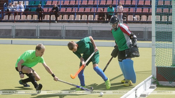 ФОТОФАКТ: Спартакиада ДЮСШ, СДЮШОР по хоккею на траве 5х5 стартовала в Гродно