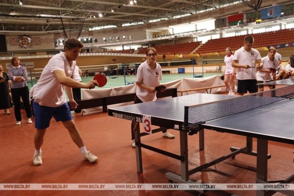 "Растить новых Самсоновых". Более 80 участников собрал молодежный турнир по настольному теннису в Минске "Растить новых Самсоновых". Более 80 участников собрал молодежный турнир по настольному теннису в Минске
