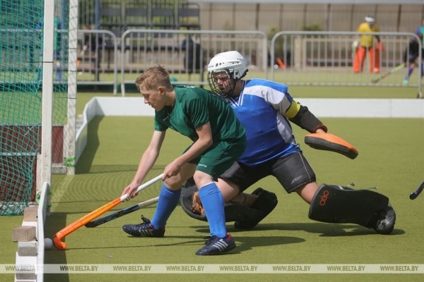 ФОТОФАКТ: Спартакиада ДЮСШ, СДЮШОР по хоккею на траве 5х5 стартовала в Гродно