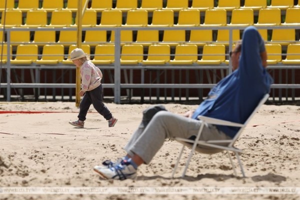 ФОТОФАКТ: Завершился 2-й этап чемпионата Беларуси по пляжному волейболу