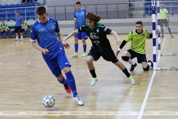 ФОТОФАКТ: Кубок Беларуси среди юношеских команд по мини-футболу Столица-Юни Минск и БНТУ-Динамо-Юни Минск