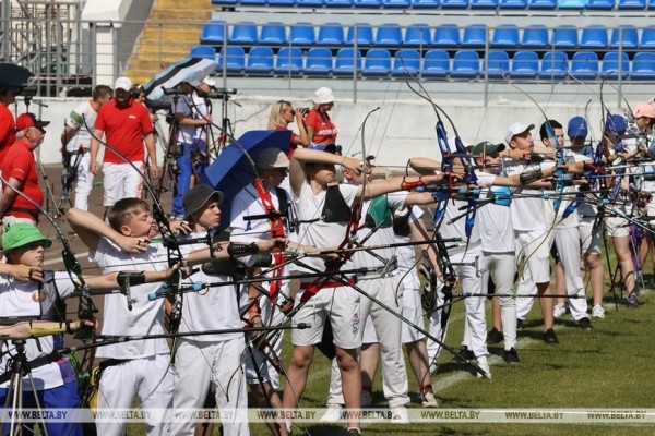 "Стать победителями мечтают все". Тестовые испытания лучников к II Играм стран СНГ начались в Могилеве