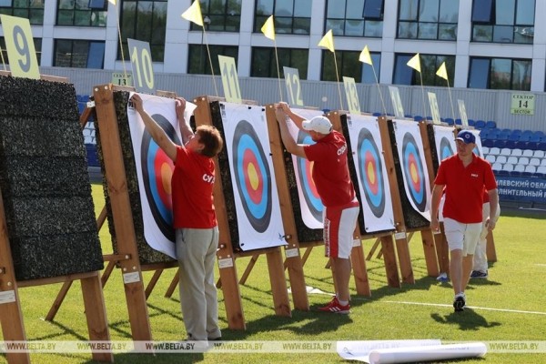 "Стать победителями мечтают все". Тестовые испытания лучников к II Играм стран СНГ начались в Могилеве