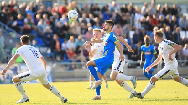 Футболисты "Слуцка" победили БАТЭ в матче чемпионата Беларуси