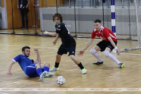 ФОТОФАКТ: Кубок Беларуси среди юношеских команд по мини-футболу Столица-Юни Минск и БНТУ-Динамо-Юни Минск