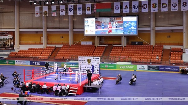 Соревновательный ринг для юных боксеров на II Играх стран СНГ прибыл в Оршу Соревновательный ринг для юных боксеров на II Играх стран СНГ прибыл в Оршу
